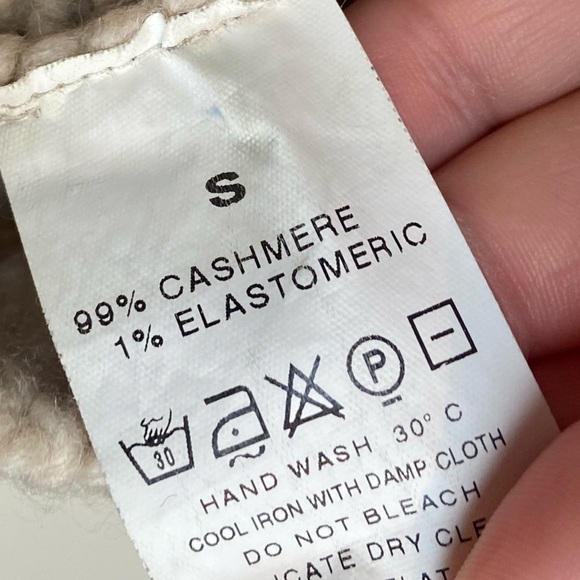 TOAST 99% CASHMERE KNIT SUPER SOFT COZY ROLL NECK SWEATER QUIET LUXURY COMFY - Picture 8 of 11